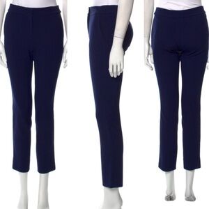 Diane Von furstenberg genesis navy straight leg pants - 0